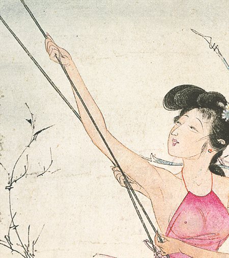 德庆县-胡也佛的仕女画和最知名的金瓶梅秘戏图